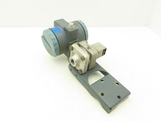 Foxboro 821GM-IS1NH2 EW Electronic Pressure Transmitter 65VDC 600PSI W/Bracket