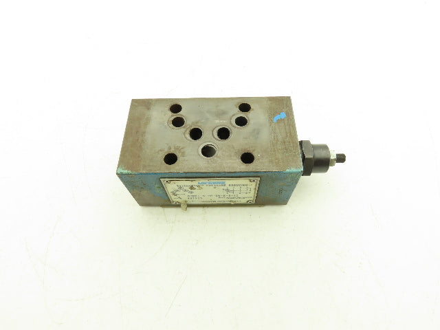 Vickers DGMX2-5-PP-BW-E-S-30 SystemStak Hydraulic Reducing Valve 4570 PSI