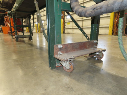 Rapistan 18"x 15' 7" Slider Bed Conveyor 16" Grip Belt 230/460V 3PH Drive 68FPM