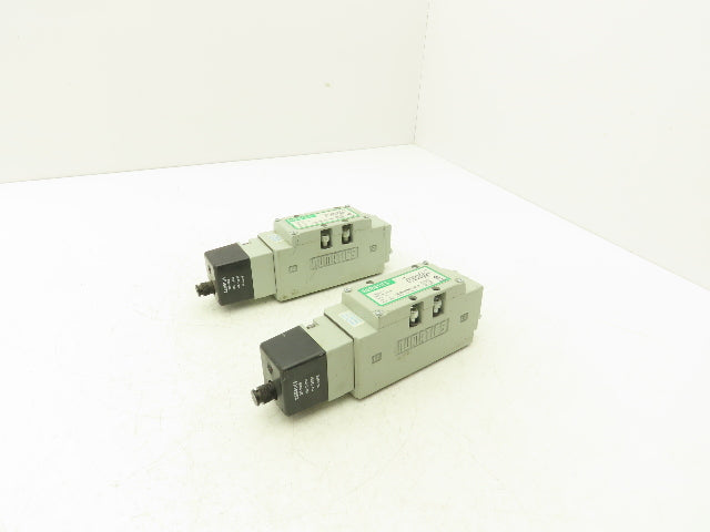 Numatics 123BA400KP14D30 Pneumatic Solenoid Valve 150PSIG 50-60HZ  Lot of 2