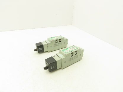 Numatics 123BA400KP14D30 Pneumatic Solenoid Valve 150PSIG 50-60HZ  Lot of 2
