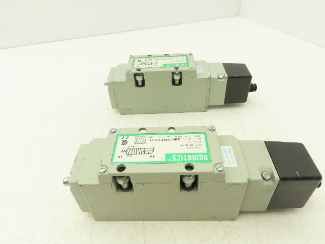 Numatics 123BA400KP14D30 Pneumatic Solenoid Valve 150PSIG 50-60HZ  Lot of 2