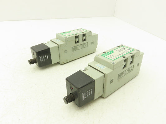 Numatics 123BA400KP14D30 Pneumatic Solenoid Valve 150PSIG 50-60HZ  Lot of 2