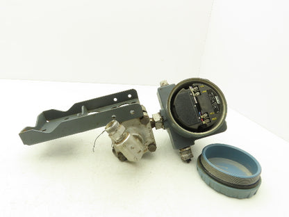 Foxboro 821GM-IS1NL2 Pressure Transmitter 1/2"NPT 12.5-65VDC 50PSI W/Bracket