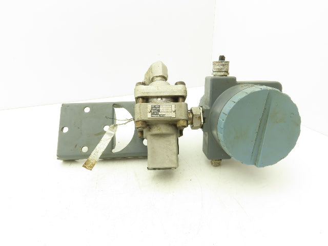 Foxboro 821GM-IS1NL2 Pressure Transmitter 1/2"NPT 12.5-65VDC 50PSI W/Bracket