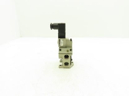 SMC VSP3135-049DL-X61 Pneumatic Solenoid Valve w/Base 1/2" NPT 120VAC 60Hz