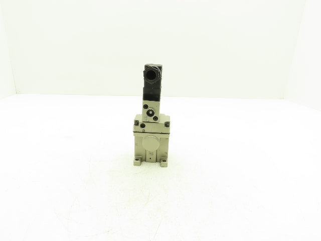 SMC VSP3135-049DL-X61 Pneumatic Solenoid Valve w/Base 1/2" NPT 120VAC 60Hz