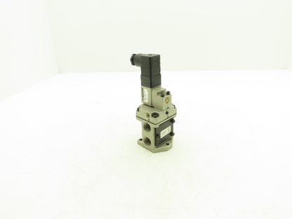SMC VSP3135-049DL-X61 Pneumatic Solenoid Valve w/Base 1/2" NPT 120VAC 60Hz