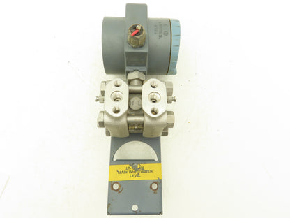 Foxboro 823DP-D3S1NHO Pressure Transmitter 12.5-42VDC 1500PSI W/Bracket No Cap