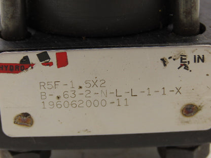 Hydro-Line R5F-1.5X2B-.63-2-N-L-L-1-1-X Pneumatic Cylinder Double Acting