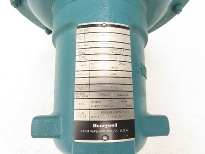 Honeywell 861A2-BA-0-01-000 Pneumatic Diaphragm 9" Actuator  9/16" Stroke 14"NPT