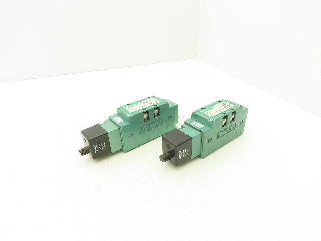 Numatics 123BA400KP14D30 Pneumatic Solenoid Valve 150PSIG 50/60HZ 120V Lot Of 2