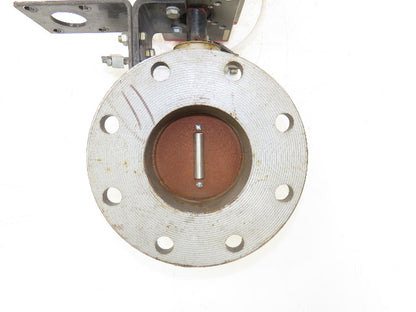 Triac PPR-1200 Spring Return Pneumatic Valve Actuator Rotary 4" Butterfly 2R80SR