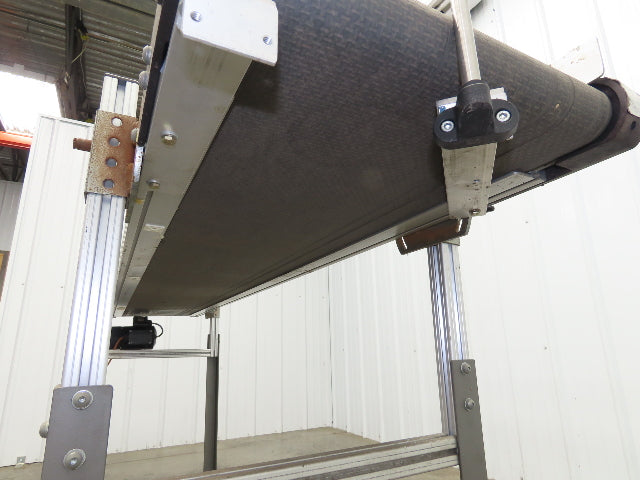 HFA 2210 Series 18"x 89" Aluminum Flat Belt Conveyor 115V Belt Drive 56FPM