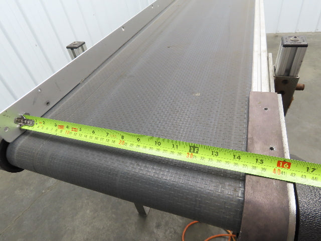 HFA 2210 Series 18"x 89" Aluminum Flat Belt Conveyor 115V Belt Drive 56FPM
