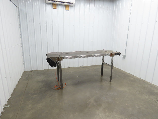 HFA 2210 Series 18"x 89" Aluminum Flat Belt Conveyor 115V Belt Drive 56FPM