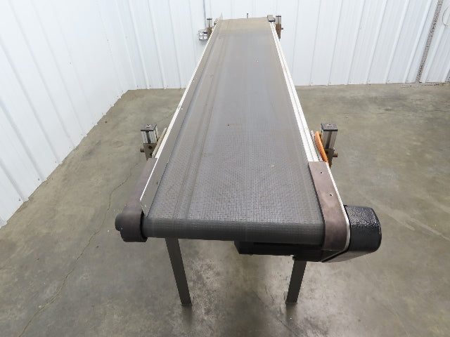 HFA 2210 Series 18"x 89" Aluminum Flat Belt Conveyor 115V Belt Drive 56FPM