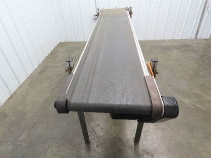 HFA 2210 Series 18"x 89" Aluminum Flat Belt Conveyor 115V Belt Drive 56FPM