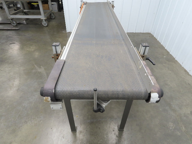 HFA 2210 Series 18"x 89" Aluminum Flat Belt Conveyor 115V Belt Drive 56FPM