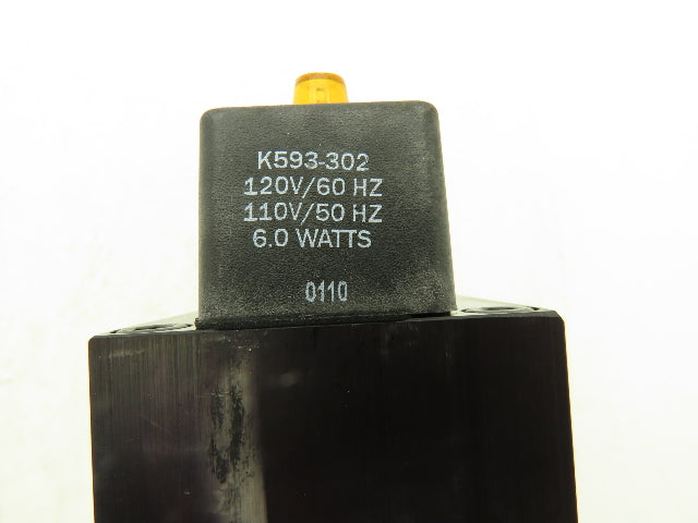 Parker L7253831153VXBB Pneumatic Air Solenoid Valve 110-120VAC 150PSIG