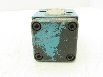 Hydraulik Ring WRF2-10A Plunger Operated Hydraulic Valve Max Pres 160 Bar