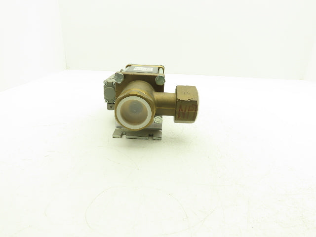 COAX 5-VMK 25 DR NC Brass Coaxial 3-Way Solenoid Valve 1-1/2"NPT 24VDC 230PSI
