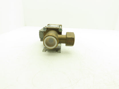 COAX 5-VMK 25 DR NC Brass Coaxial 3-Way Solenoid Valve 1-1/2"NPT 24VDC 230PSI
