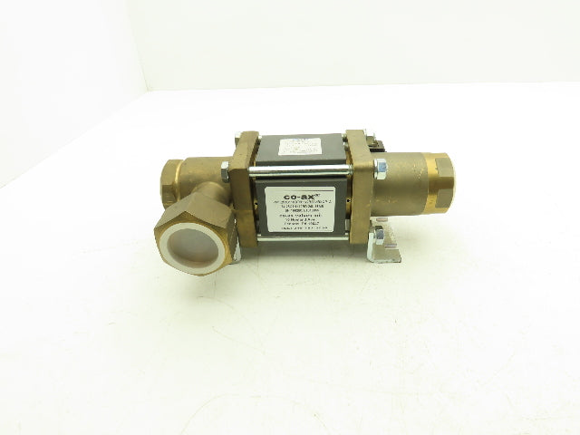 COAX 5-VMK 25 DR NC Brass Coaxial 3-Way Solenoid Valve 1-1/2"NPT 24VDC 230PSI