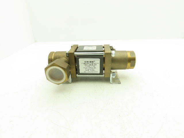 COAX 5-VMK 25 DR NC Brass Coaxial 3-Way Solenoid Valve 1-1/2"NPT 24VDC 230PSI