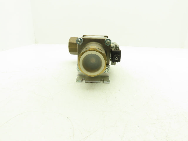 COAX 5-VMK 25 DR NC Brass Coaxial 3-Way Solenoid Valve 1-1/2"NPT 24VDC 230PSI