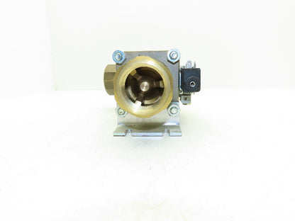 COAX 5-VMK 25 DR NC Brass Coaxial 3-Way Solenoid Valve 1-1/2"NPT 24VDC 230PSI