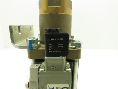 COAX 5-VMK 25 DR NC Brass Coaxial 3-Way Solenoid Valve 1-1/2"NPT 24VDC 230PSI