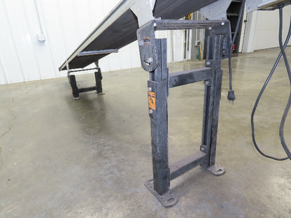 Dorner 2200 Series 12"x 10' Incline Belt Conveyor 115V Variable Speed 114FPM