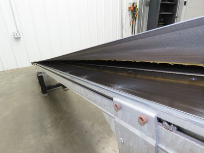 Dorner 2200 Series 12"x 10' Incline Belt Conveyor 115V Variable Speed 114FPM