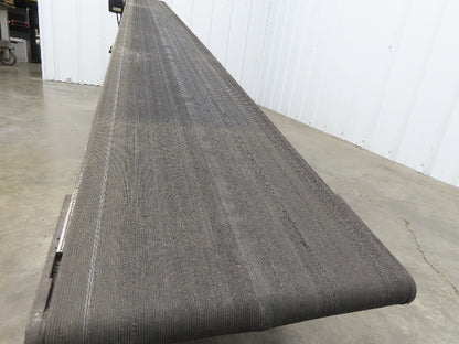 Dorner 2200 Series 12"x 10' Incline Belt Conveyor 115V Variable Speed 114FPM