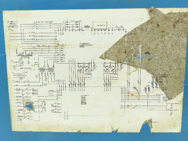 Miller Invision 456MP Side Panel Cover Left Hand Blue Welding Parts 190 271