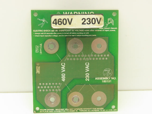 Miller Electric Invision 456MP 180131 Printed Circuit Control Board Assembly