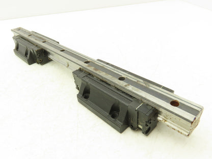 THK SHS25C Linear Guide Bearing Caged Ball Block 400mm Rail 2 Bearing