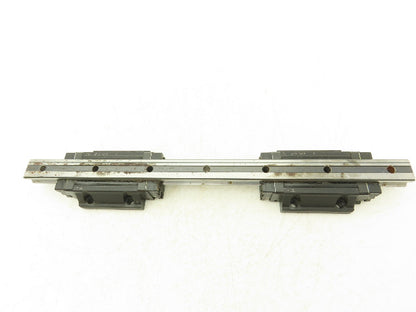 THK SHS25C Linear Guide Bearing Caged Ball Block 400mm Rail 2 Bearing