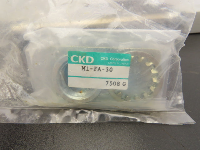 CKD ULK-25-200 Pneumatic Air Cylinder 25mm Bore 200mm Stroke Locking Mount Kit