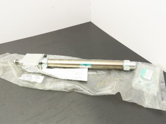CKD ULK-25-200 Pneumatic Air Cylinder 25mm Bore 200mm Stroke Locking Mount Kit