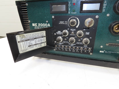 MK Products MK 2000 A Welding Controller Inverter Power Supply Weld Monitor