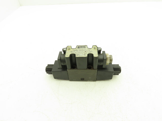Parker D1VW1CY Hydraulic Solenoid Valve 4-Way 3-Pos 120VAC 5000 PSI Series D1VW