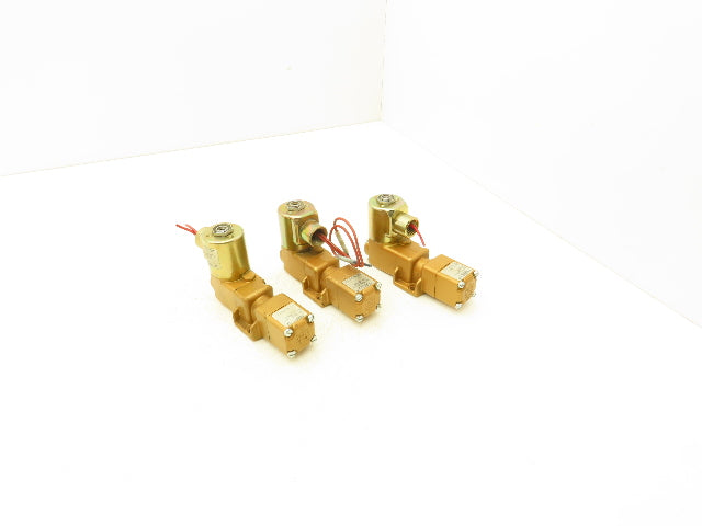 Versa VGS8332CLL36U15120V60 Solenoid Valve Ports 40-175PSI *Mixed Lot Of 3*