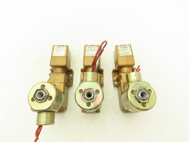 Versa VGS8332CLL36U15120V60 Solenoid Valve Ports 40-175PSI *Mixed Lot Of 3*