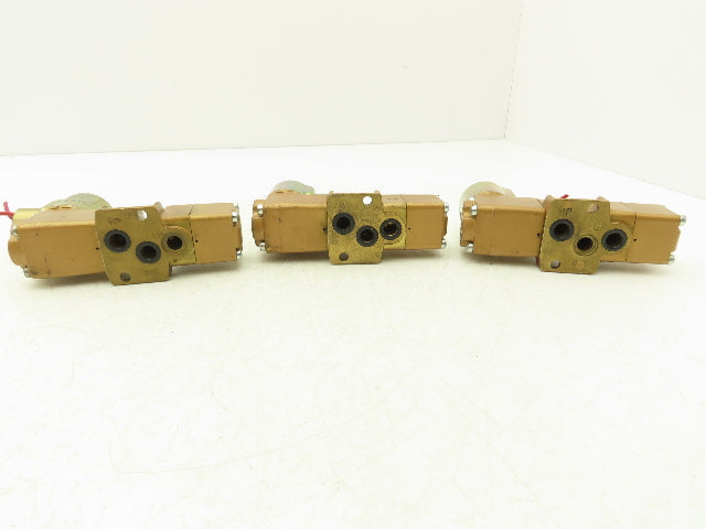 Versa VGS8332CLL36U15120V60 Solenoid Valve Ports 40-175PSI *Mixed Lot Of 3*
