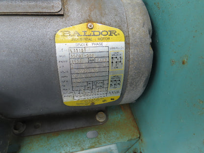 Eclipse SMJ3619 Turbo Blower Centrifugal 6x3" 10500 CFH 2 Hp 1Ph 115/208/230V