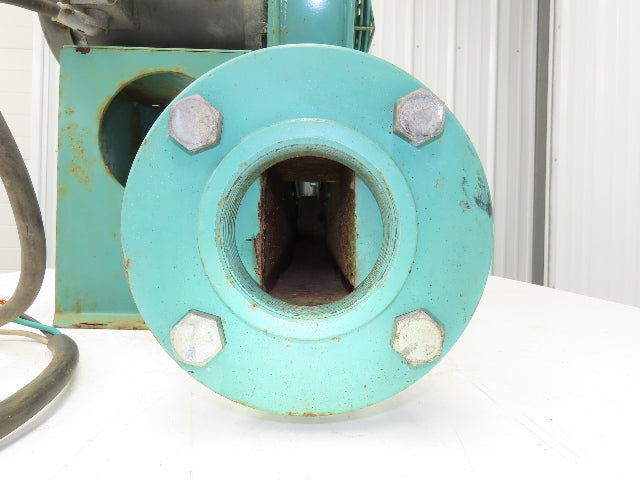 Eclipse SMJ3619 Turbo Blower Centrifugal 6x3" 10500 CFH 2 Hp 1Ph 115/208/230V