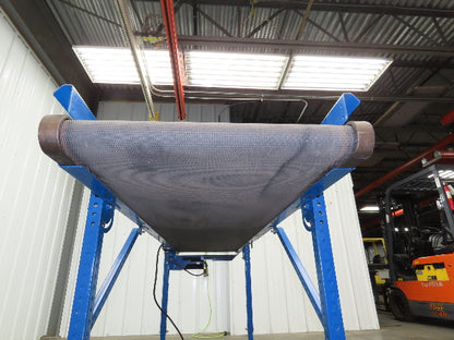 MAC 22"x 87" Belt Conveyor On Casters 20" Belt 90VDC 1PH 1-42FPM Chain Drive