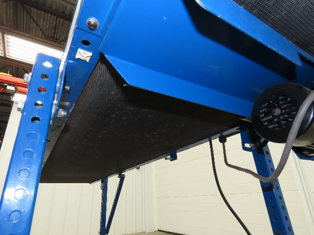 MAC 22"x 87" Belt Conveyor On Casters 20" Belt 90VDC 1PH 1-42FPM Chain Drive